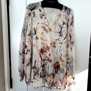 CAbi Goddess Blouse Long Sleeve Style #3694 Size med